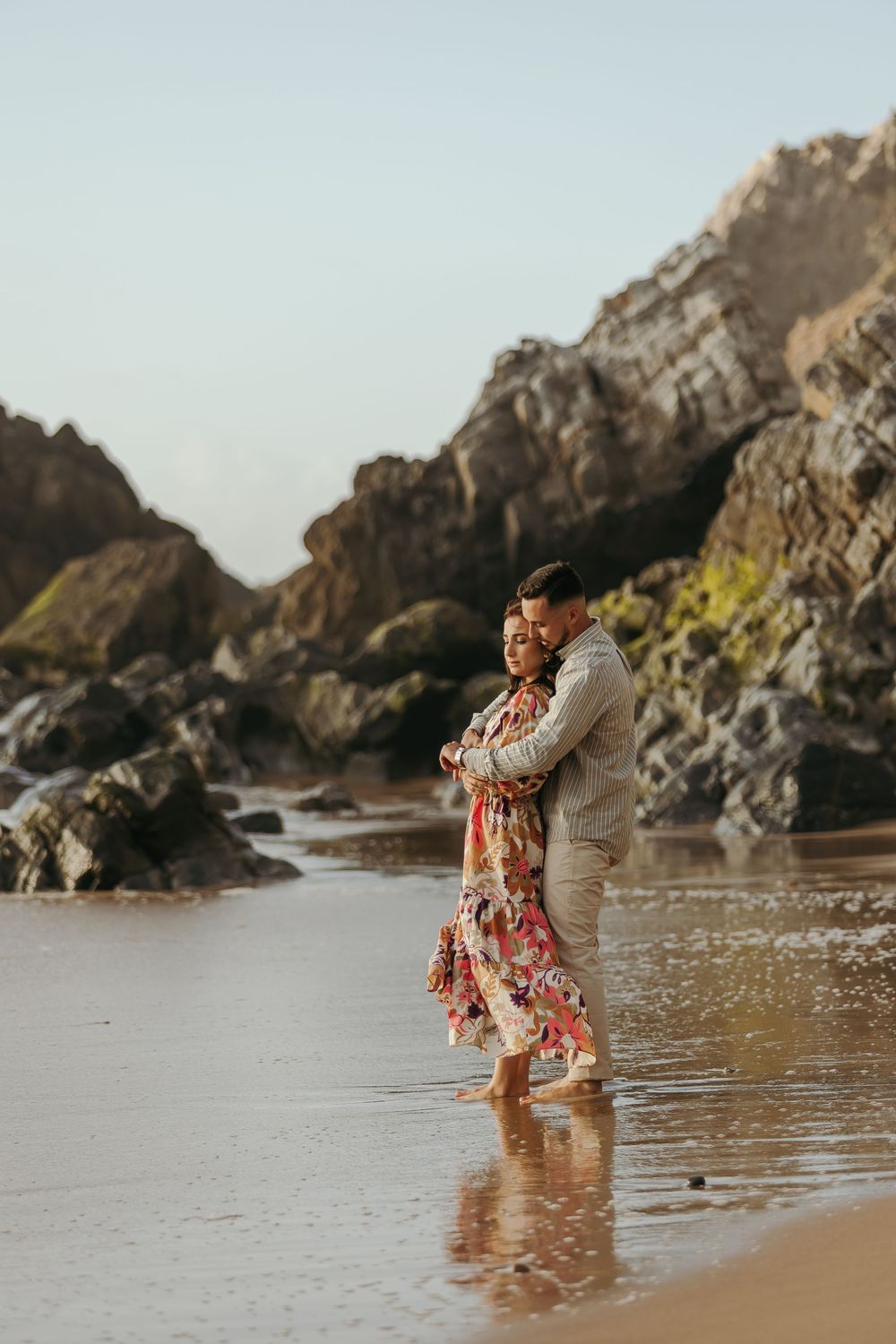 jo matos fotografia, sessão fotográfica de noivado, sessão fotográfica noivado na praia, sessão fotográfica Sintra, sessão na praia
