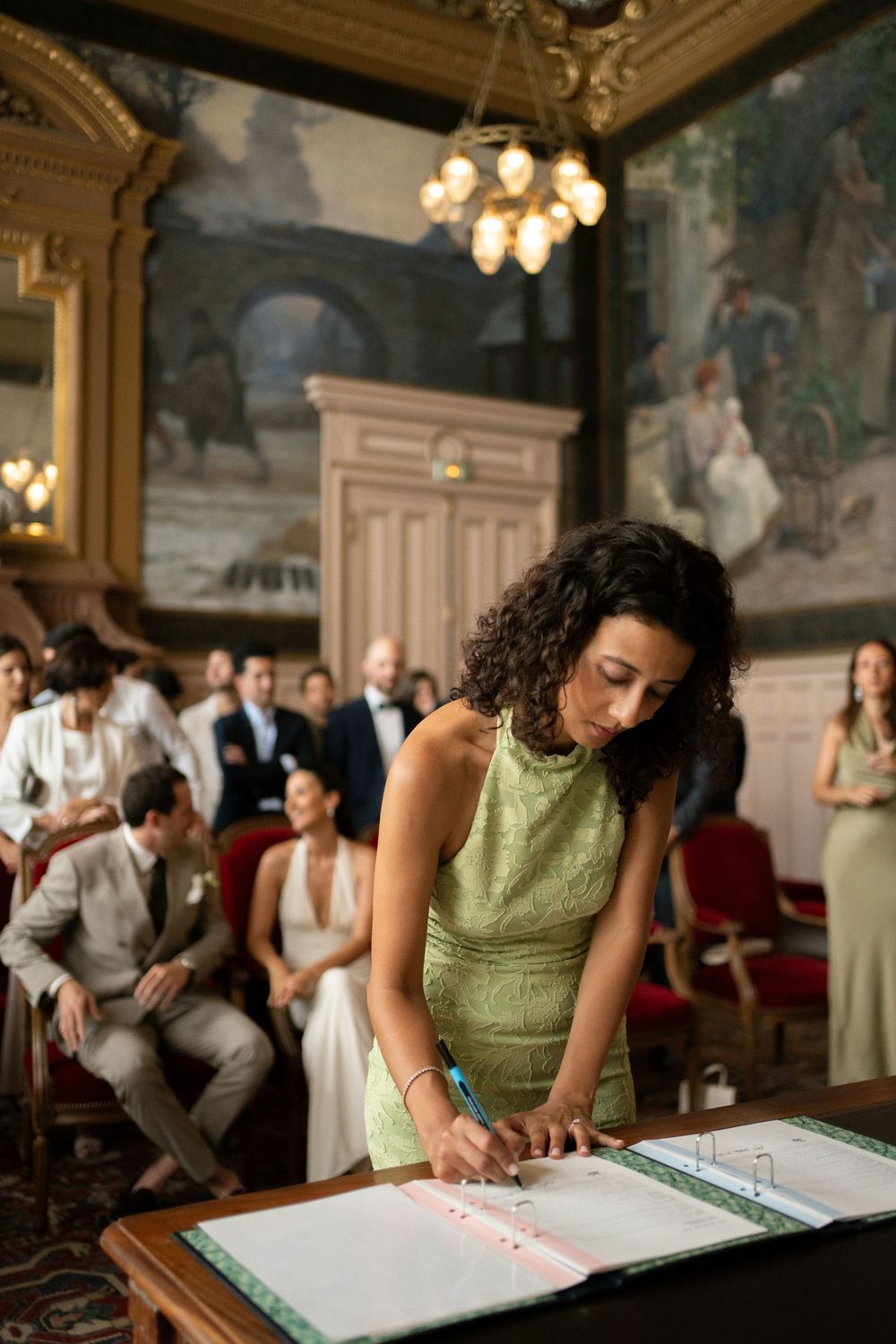 Paris civil ceremony wedding, paris elopement wedding, paris mairie wedding, paris mairie wedding photos, editorial wedding photographer