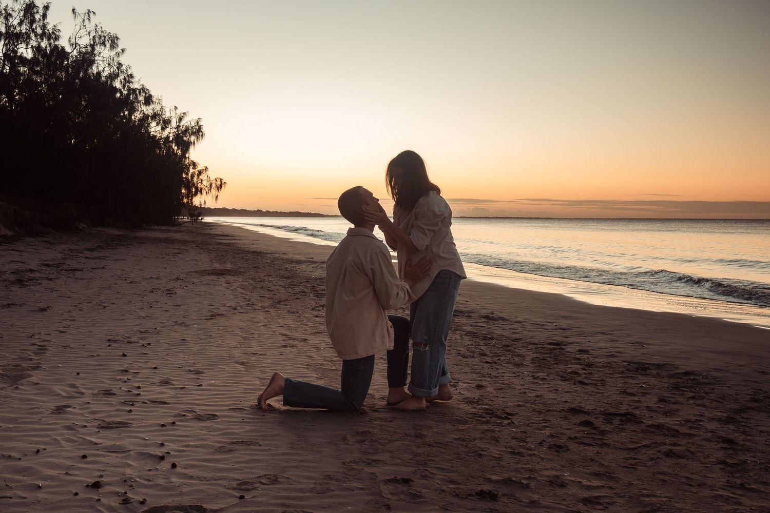 Intimate couples photography documenting genuine moments between two people in love