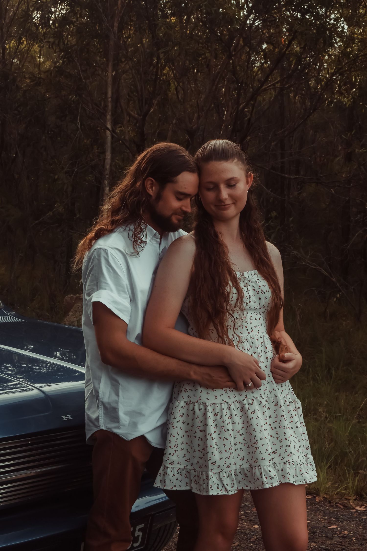 Intimate couples photography documenting genuine moments between two people in love