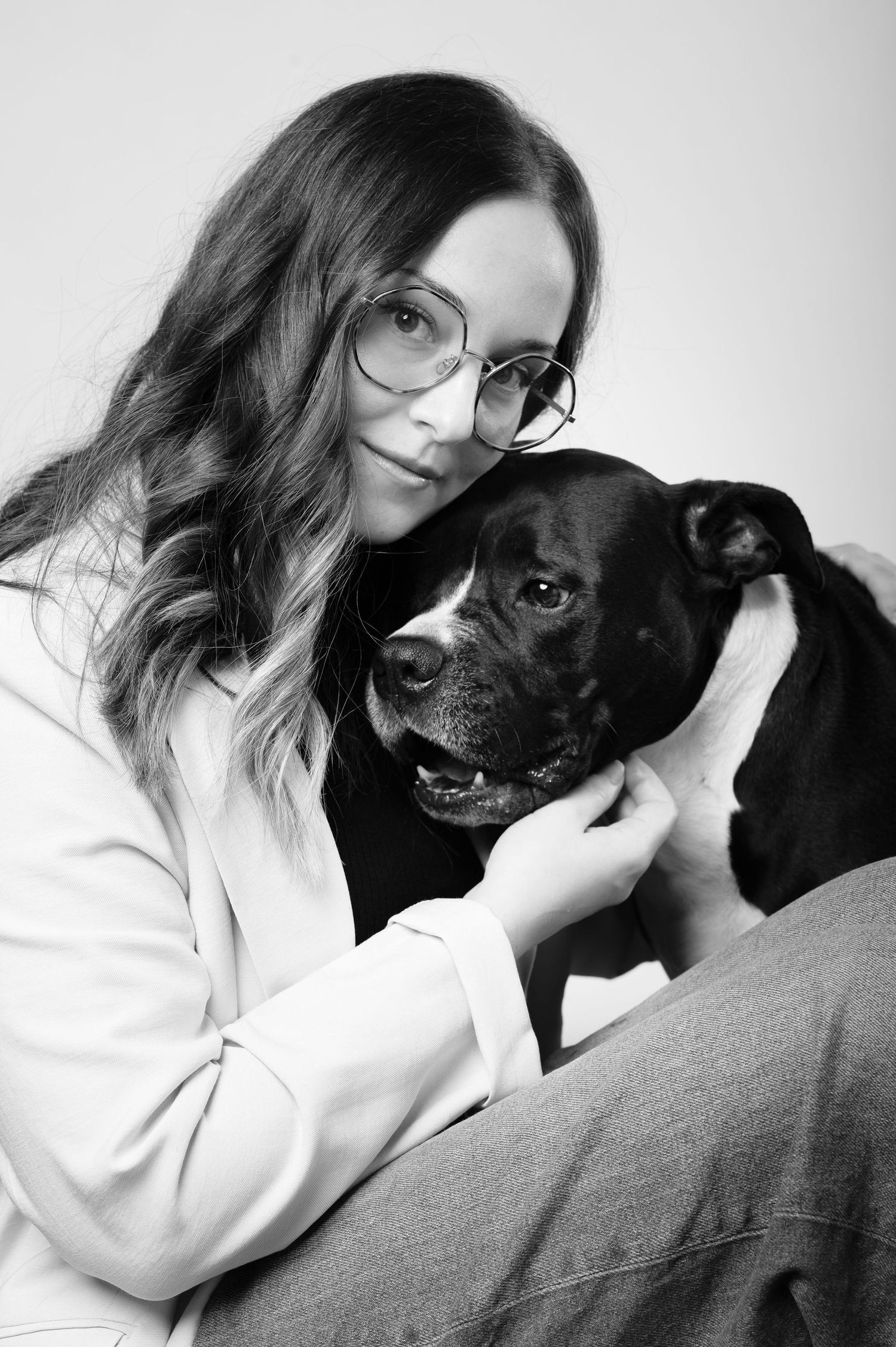 Foto ritratti con il mio cane, in studio fotografico a Verona, servizio fotografico animali