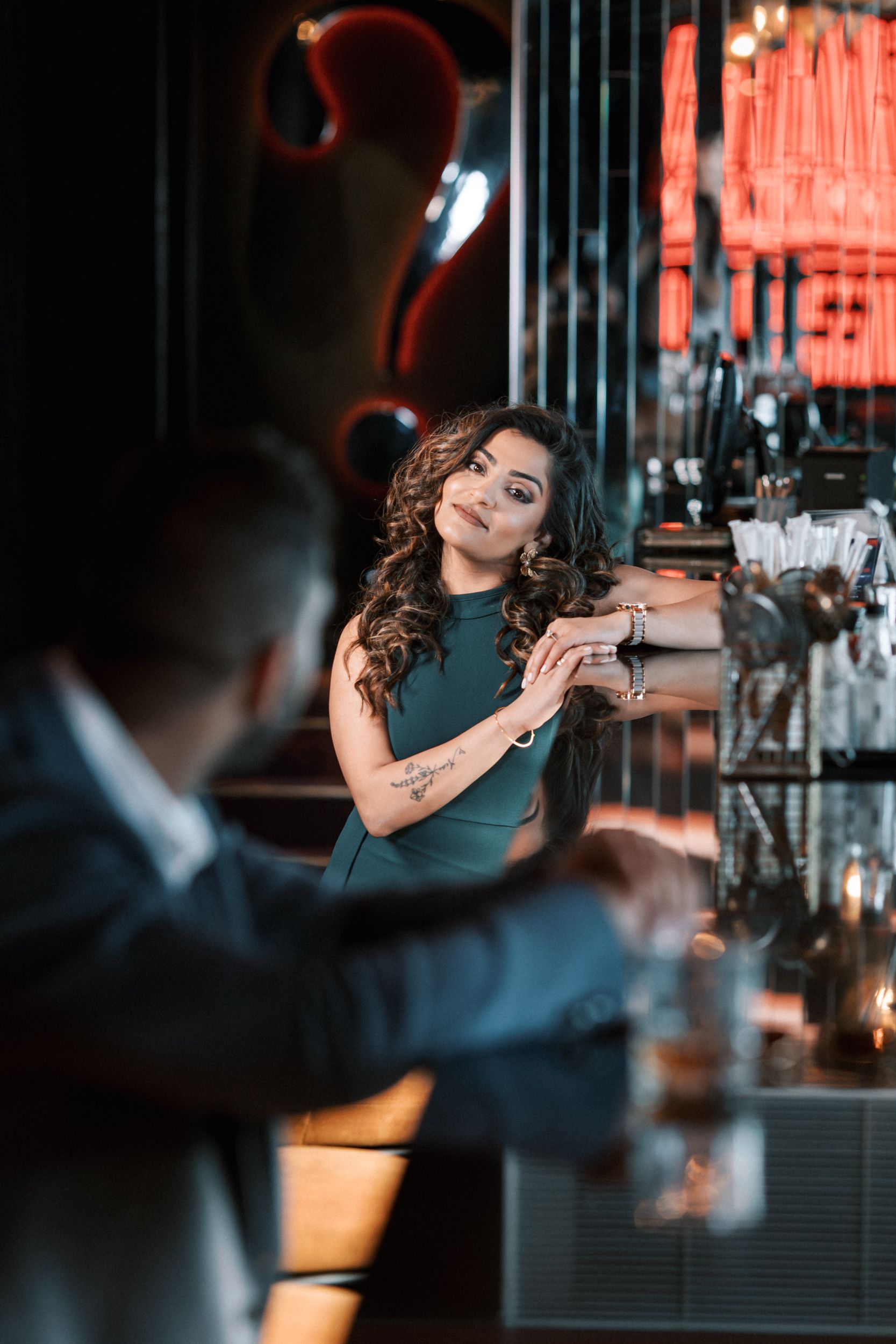 Portugal wedding photographer captures engagement photoshoot at Maxime Hotel Lisbon, with cinematic & editorial photo style
