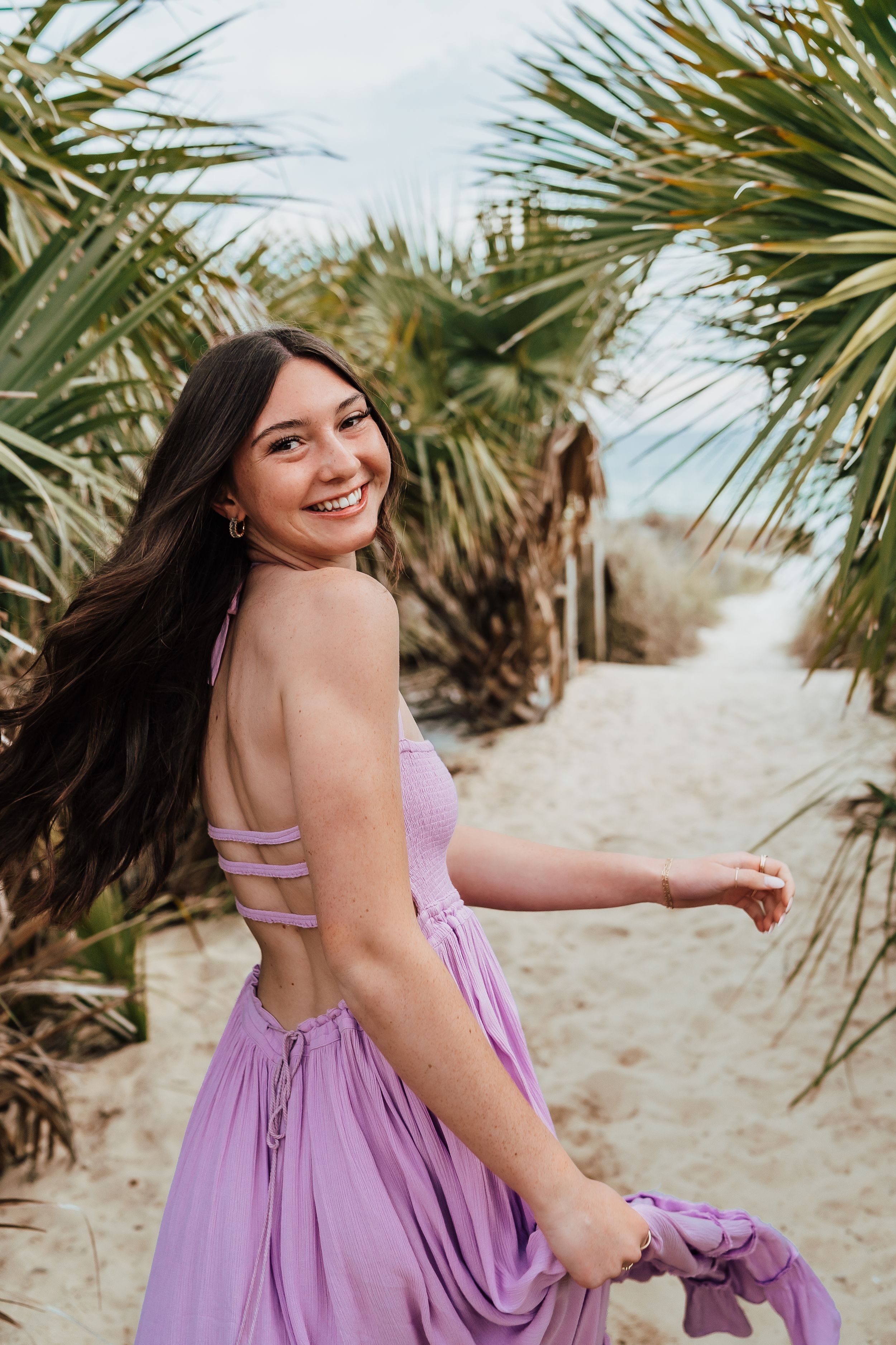 Senior Beach Photo Session Near Rosemary Beach 30A Florida