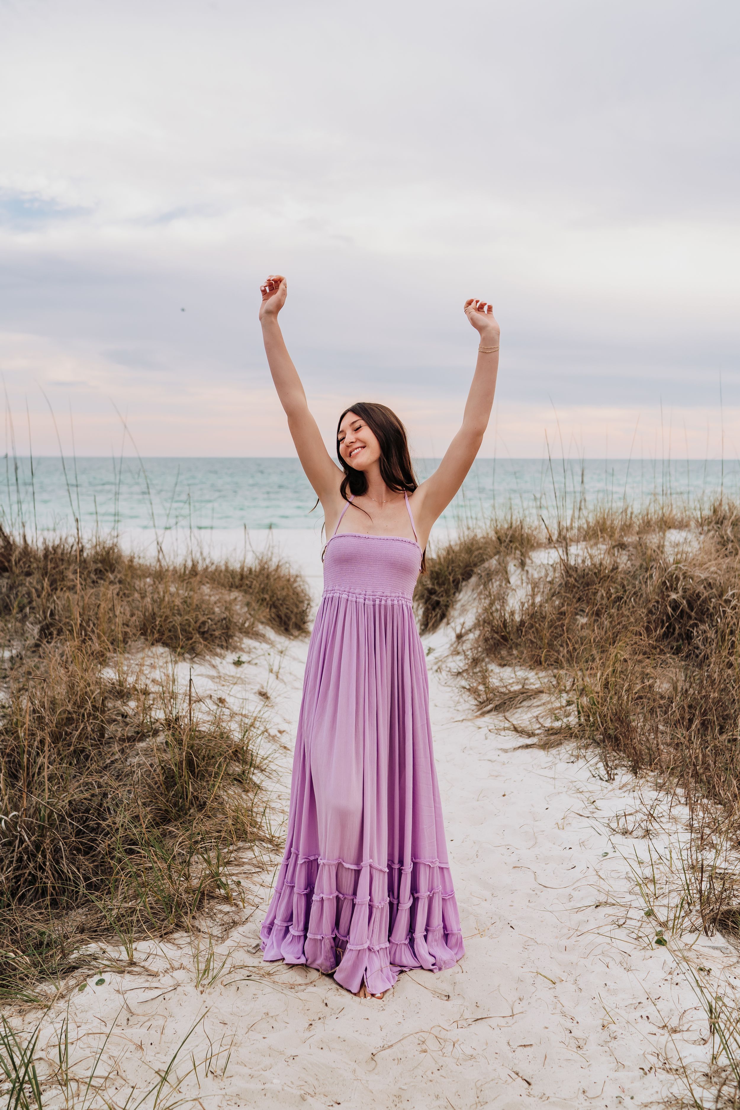 Senior Beach Photo Session Near Rosemary Beach 30A Florida