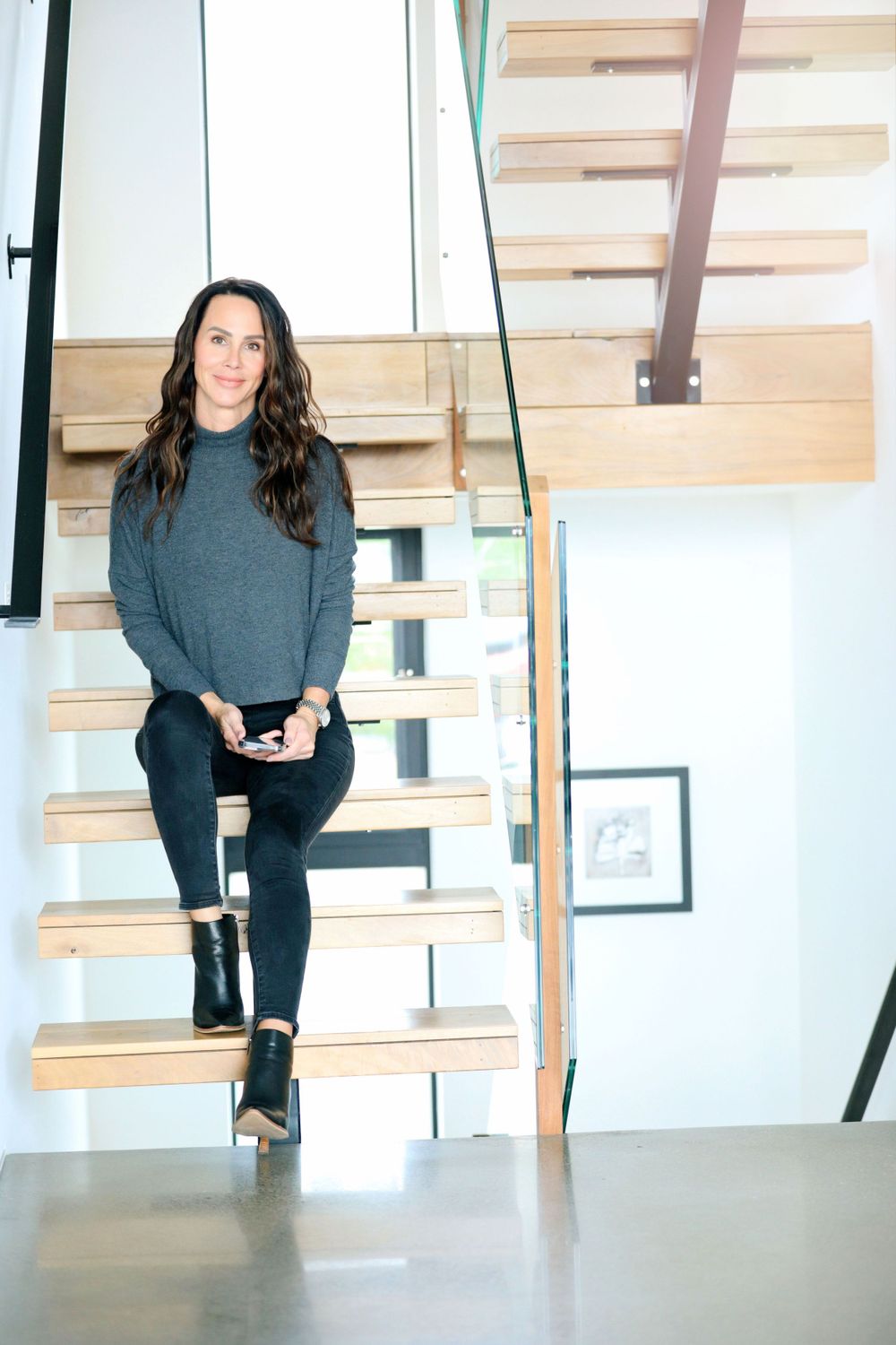 Indoor business lifestyle shoot