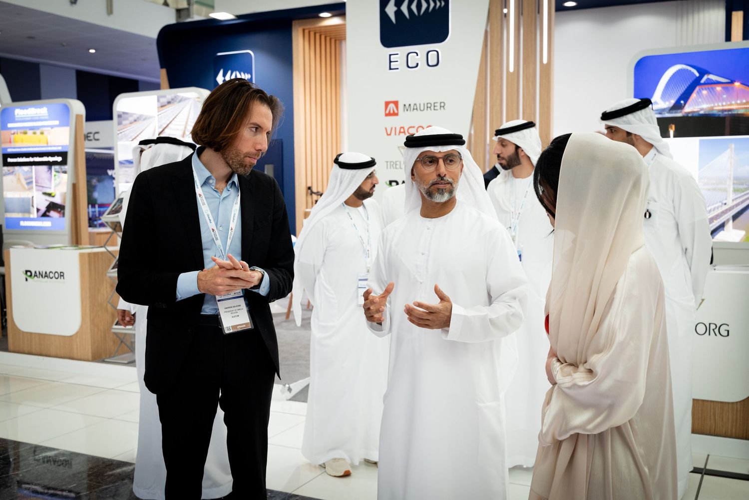 Events in exhibition center in UAE