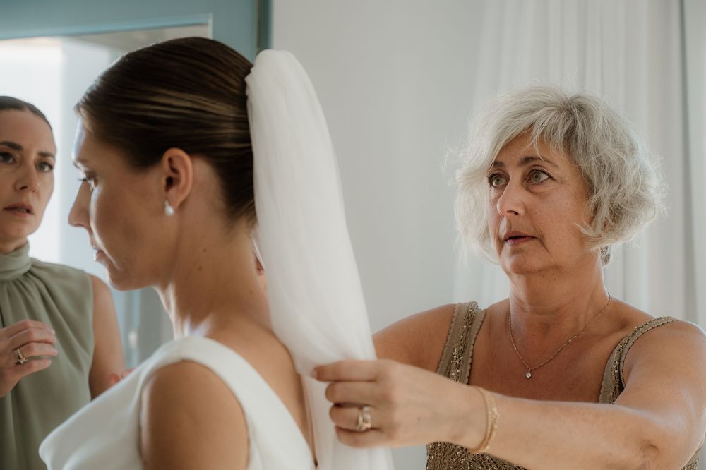 elegant island wedding photographer in Tinos Mykonos Greece