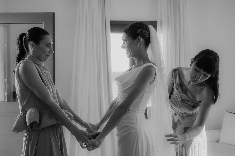 elegant island wedding photographer in Tinos Mykonos Greece
