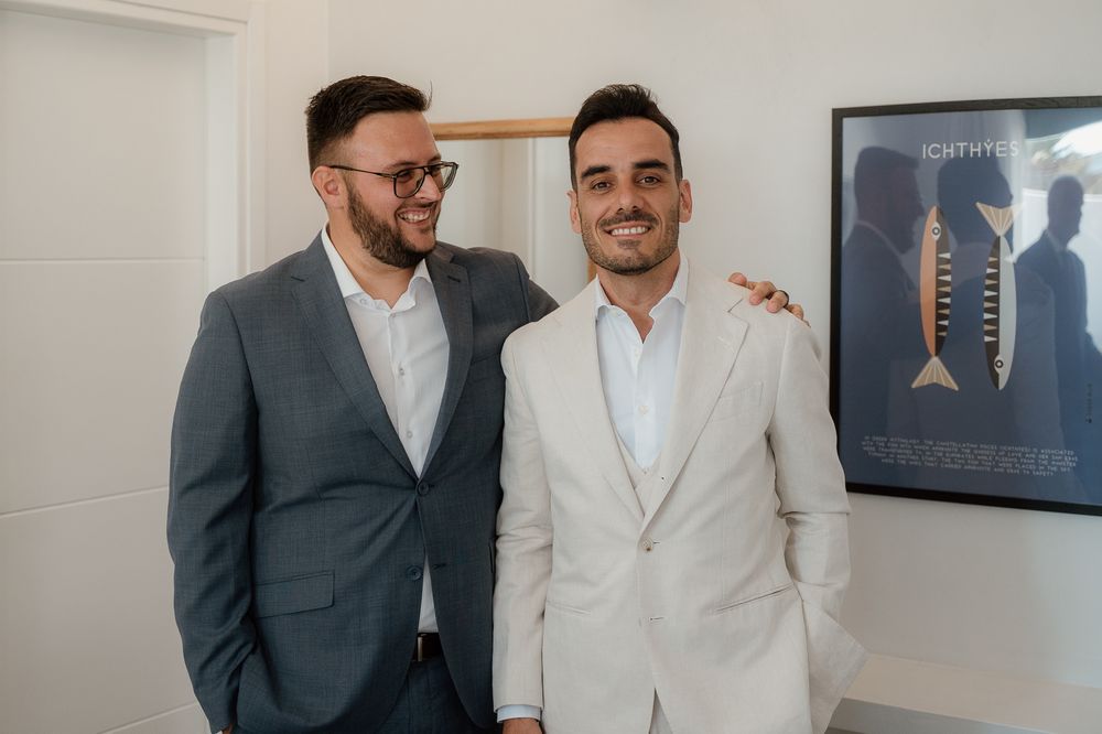 elegant island wedding photographer in Tinos Mykonos Greece
