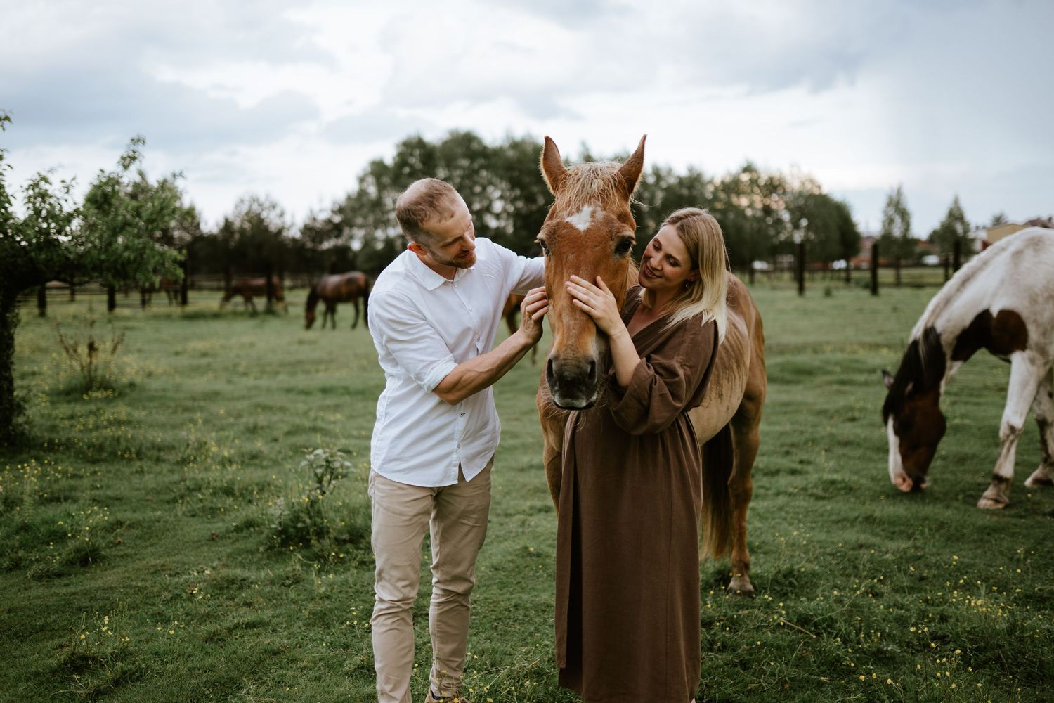 sesja ciążowa plenerowa Katowice sesja brzuszkowa w plenerze sesja w stajni fotograf Katowice Śląsk sesja zdjęciowa ciąża zdjęcia ciążowe