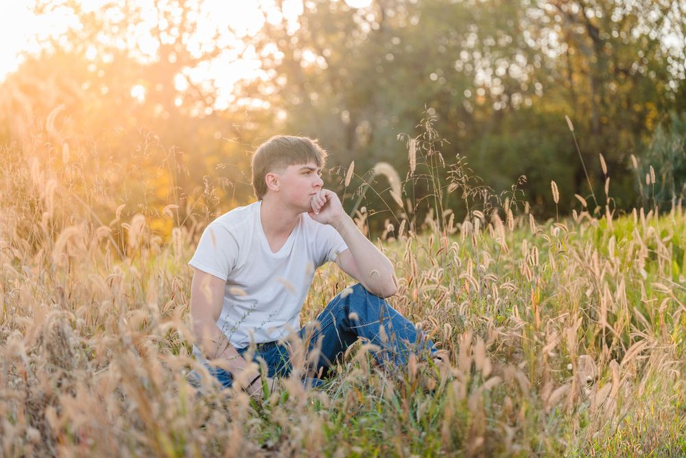 Columbus Indiana Senior Session Mill Race Park