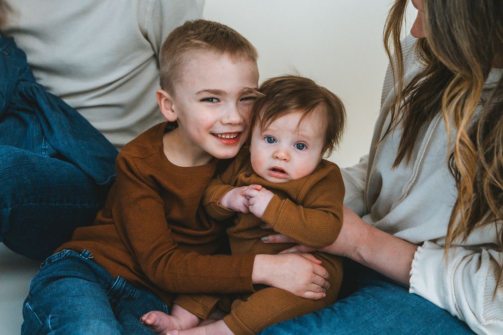 family, studio, lifestyle, West Michigan