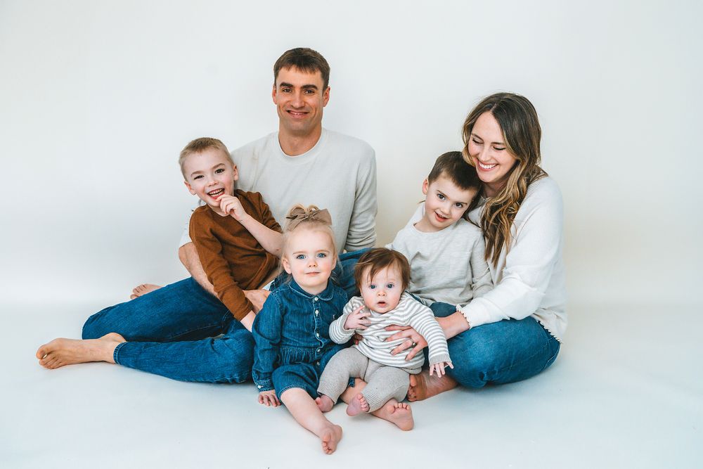 family, studio, lifestyle, West Michigan