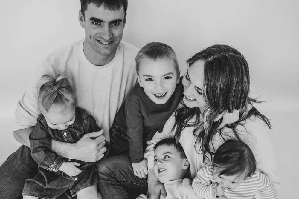 family, studio, lifestyle, West Michigan