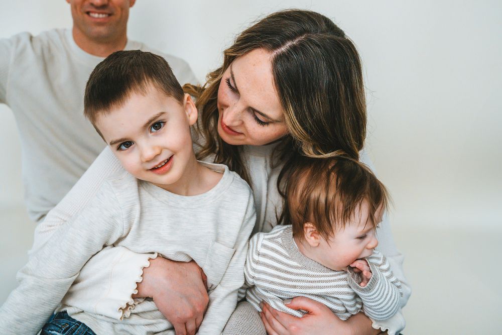 family, studio, lifestyle, West Michigan