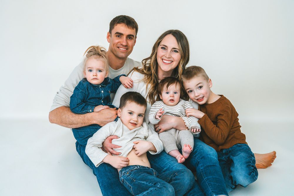 family, studio, lifestyle, West Michigan