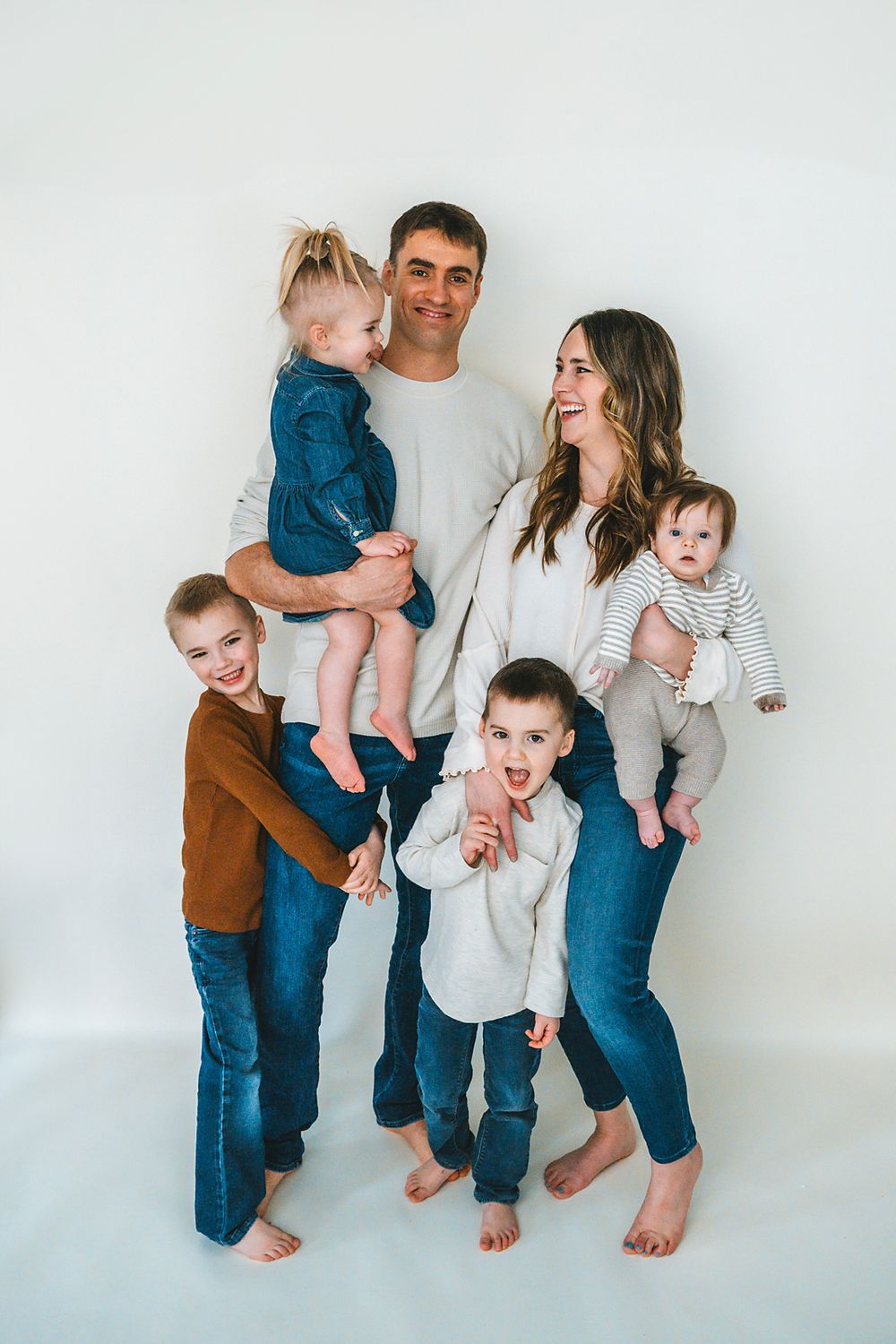 family, studio, lifestyle, West Michigan