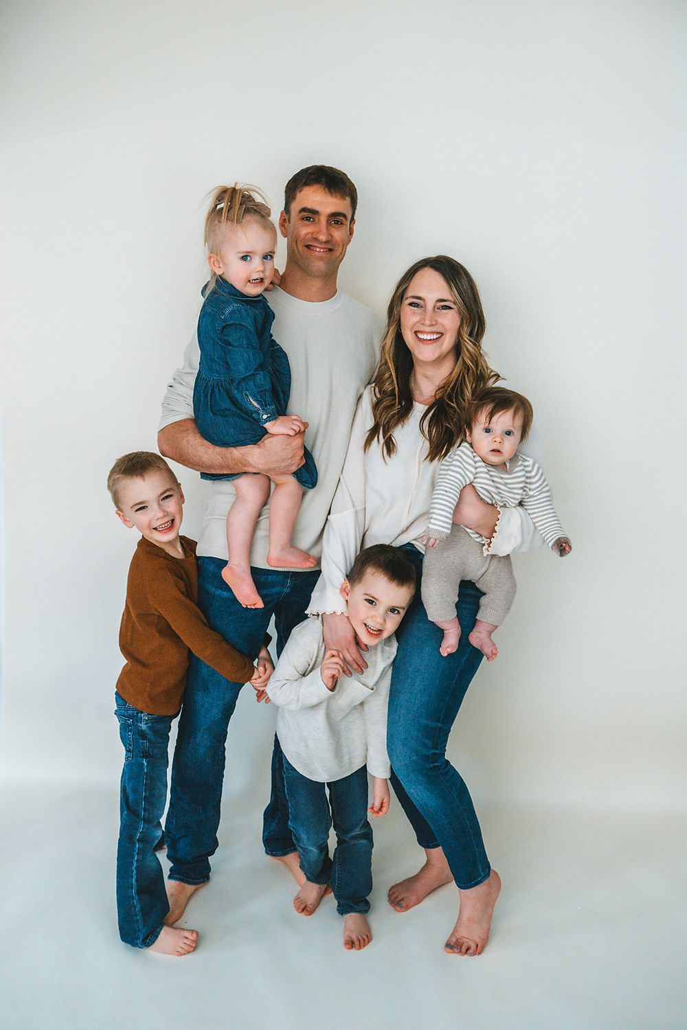 family, studio, lifestyle, West Michigan