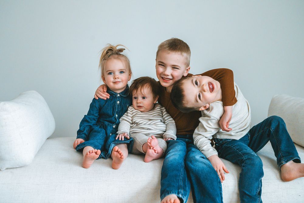 siblings, studio, lifestyle, West Michigan