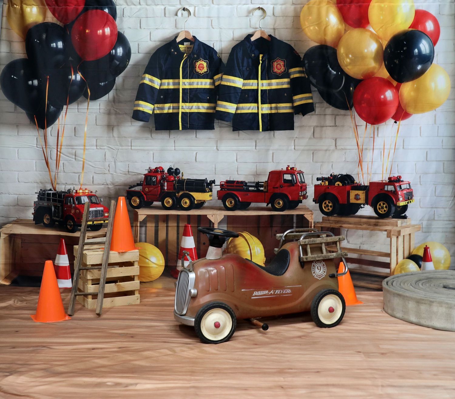 Firefighter Cake Smash