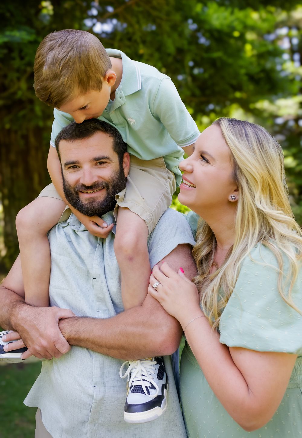 Candid family photo near  Granite Bay Roseville CA