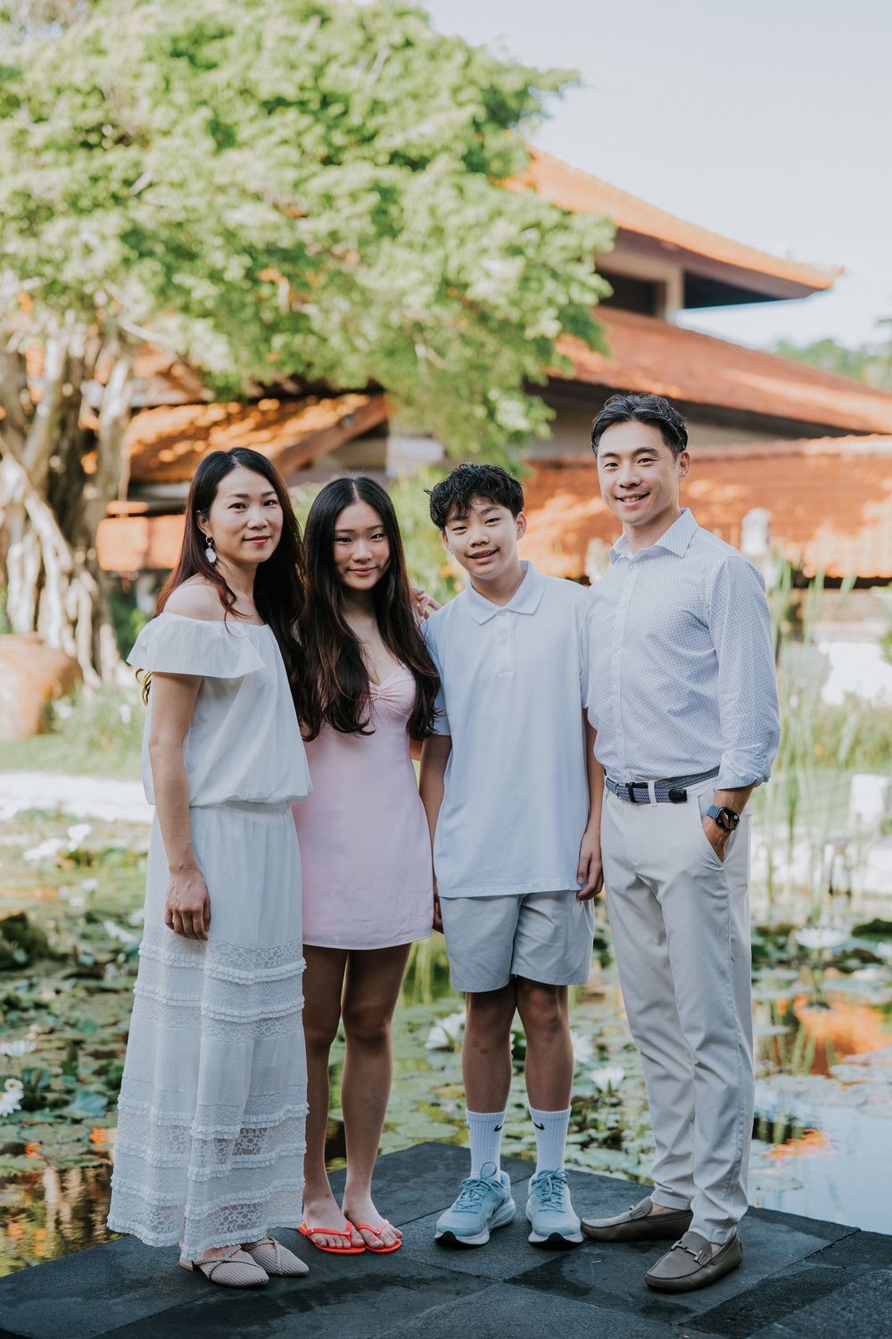Family photography session at Grand Hyatt Nusa Dua
