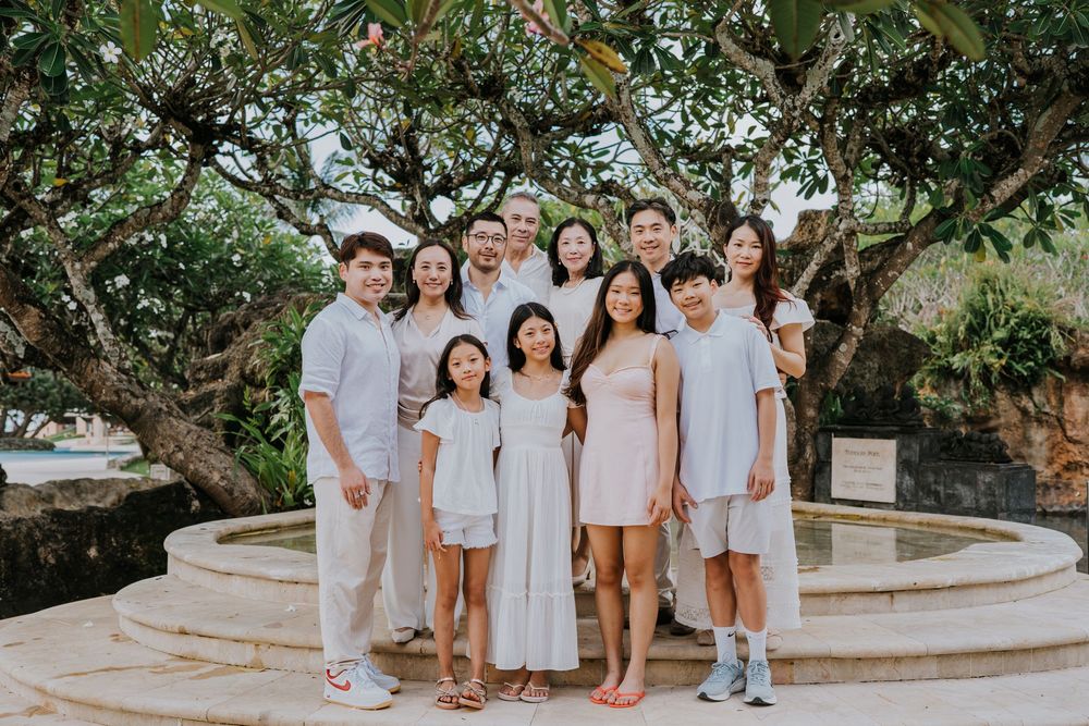 Family photography session at Grand Hyatt Nusa Dua