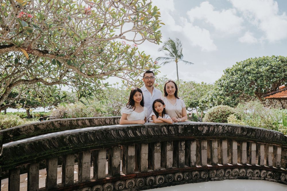 Family photography session at Grand Hyatt Nusa Dua