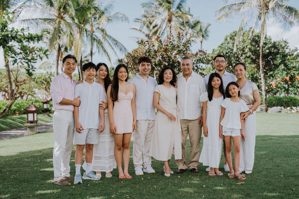Family photography session at Grand Hyatt Nusa Dua