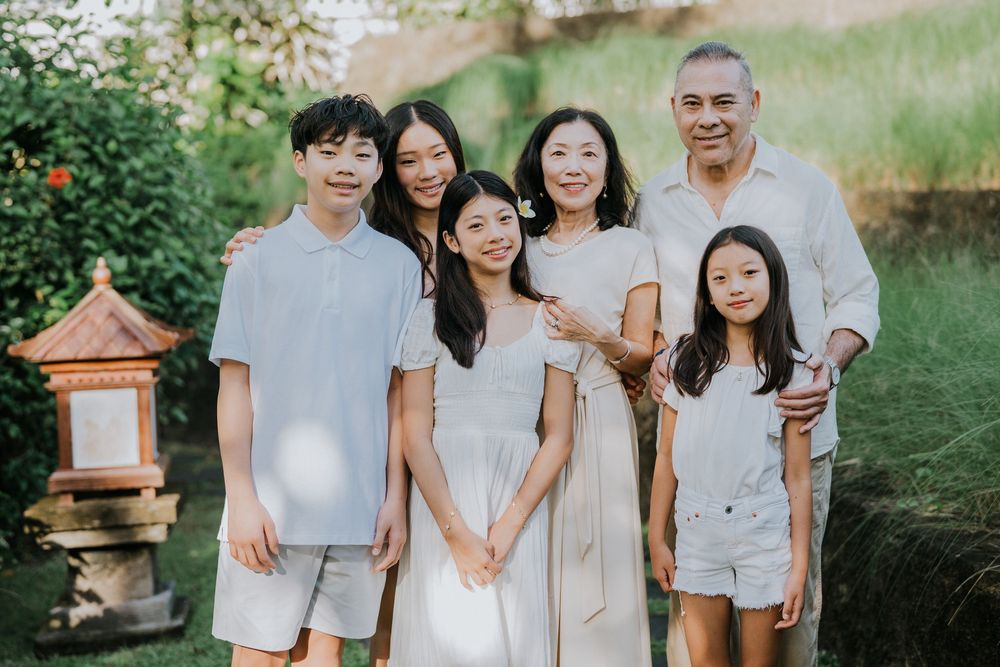 Family photography session at Grand Hyatt Nusa Dua