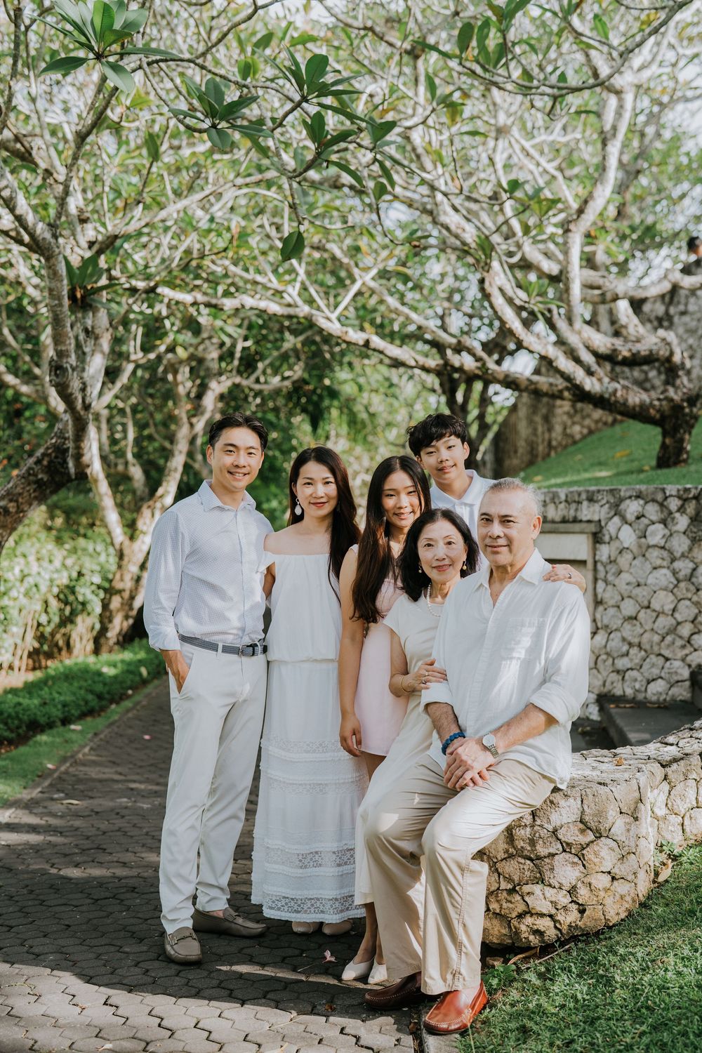 Family photography session at Grand Hyatt Nusa Dua