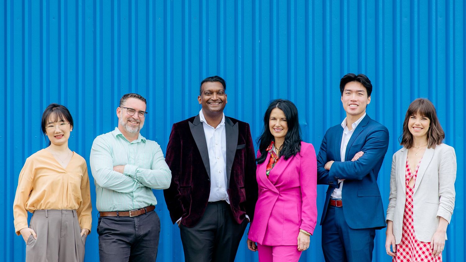 Group photo of Auckland company team