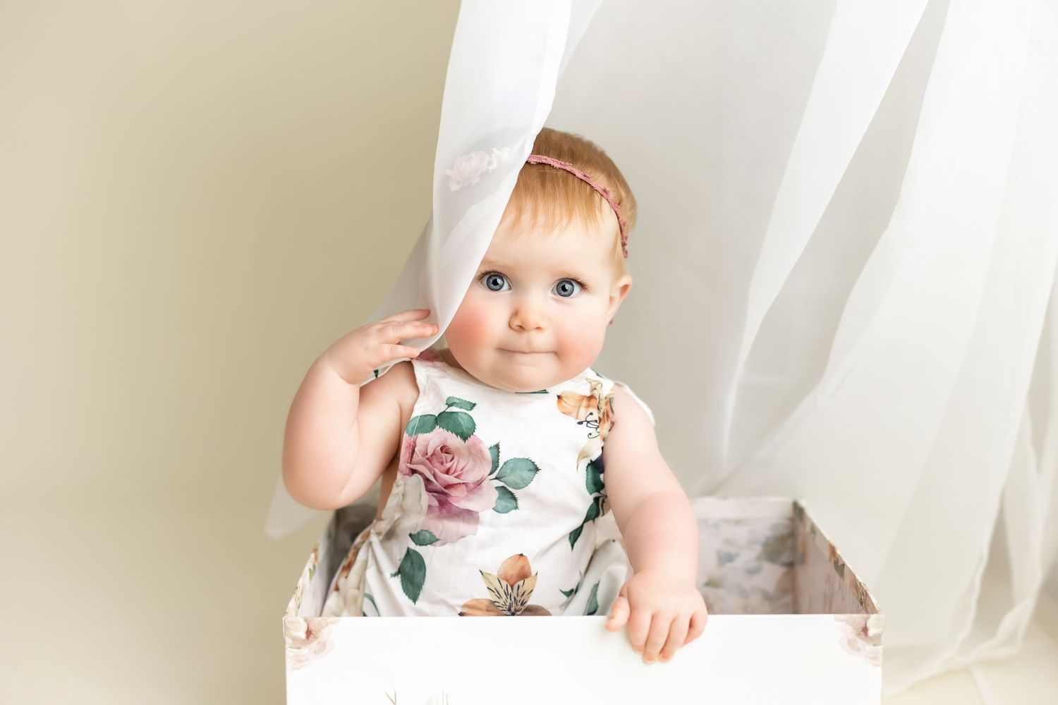 A baby in a box. Greenville sc newborn photographer, Easley sc newborn photographer, Upstate sc newborn photographer