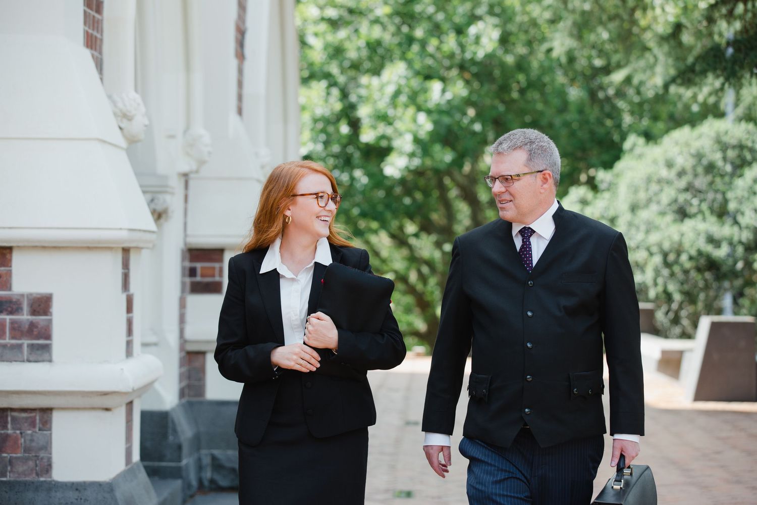 Website branding images for an Auckland company of lawyers