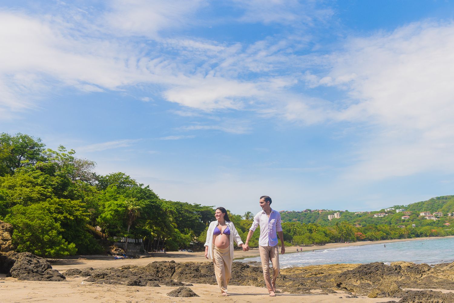 Maternity photoshoot, Guanacaste, Costa Rica