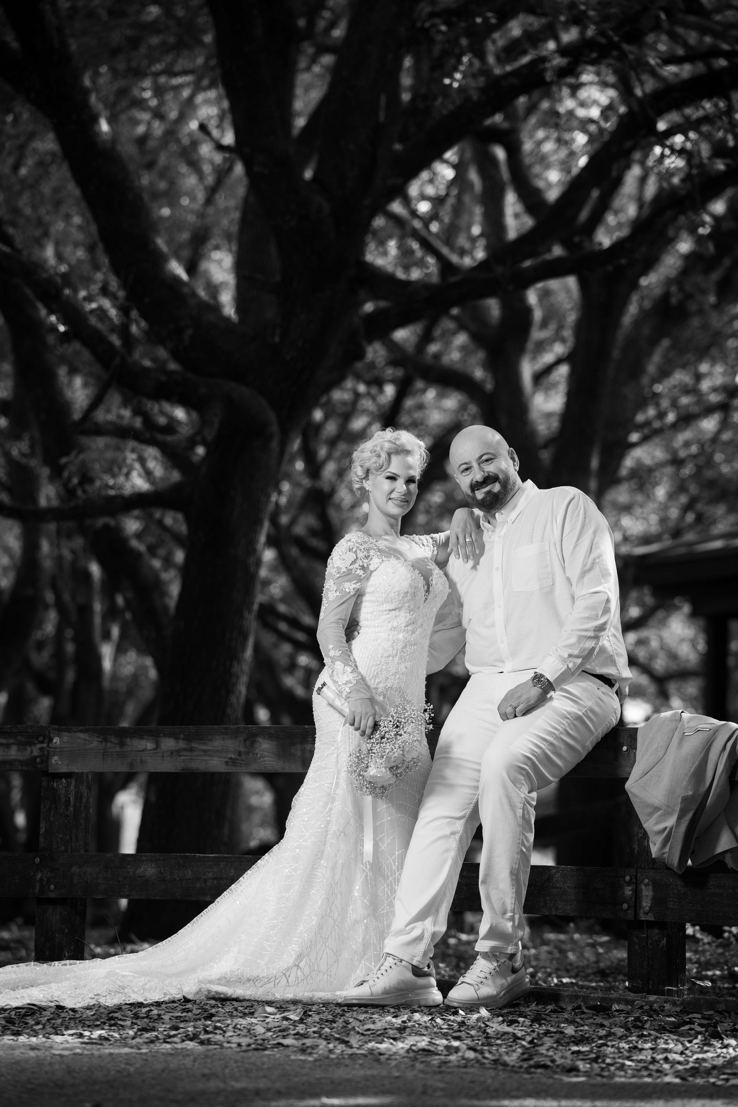 Wedding photoshoot at Amelia Park