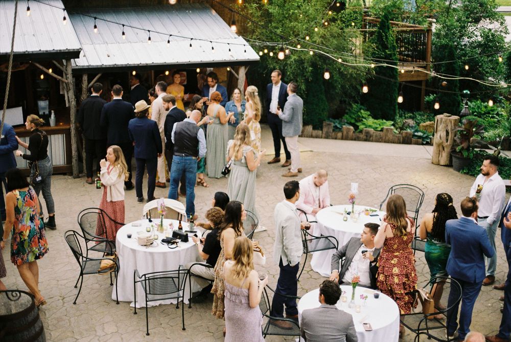 renaissance wine garden wedding venue reception