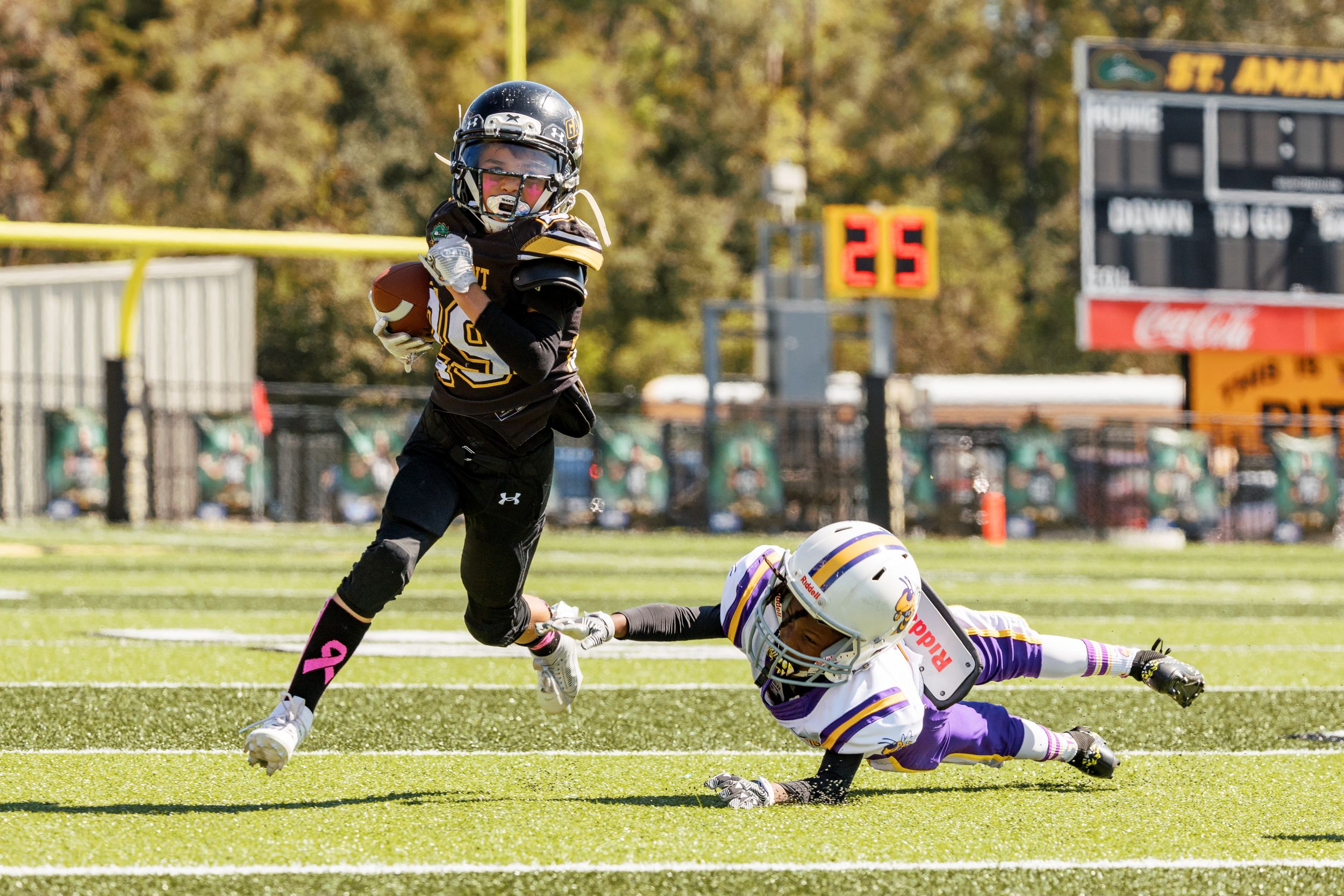 Football Player running
