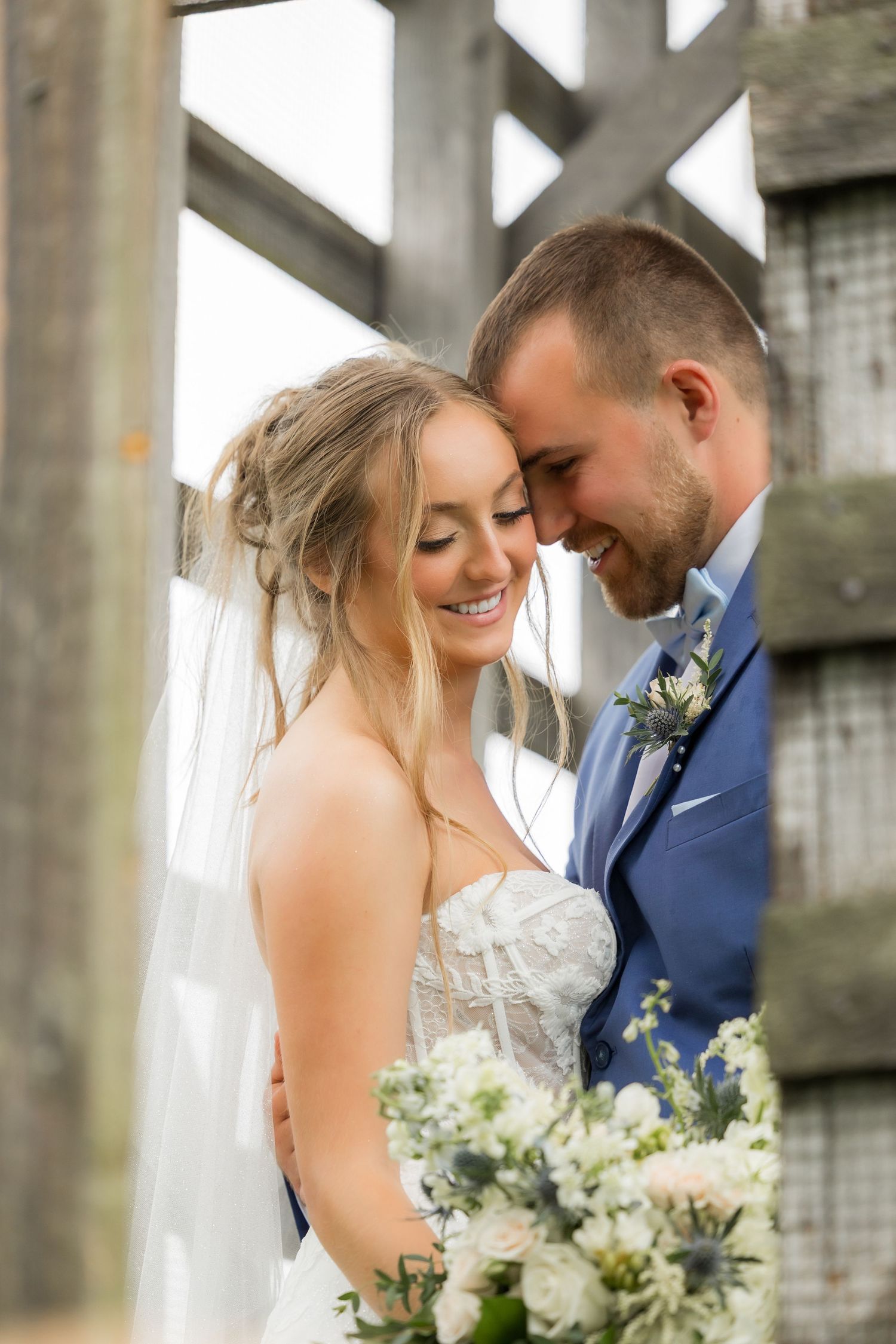 wedding day photos at gillbrook farms