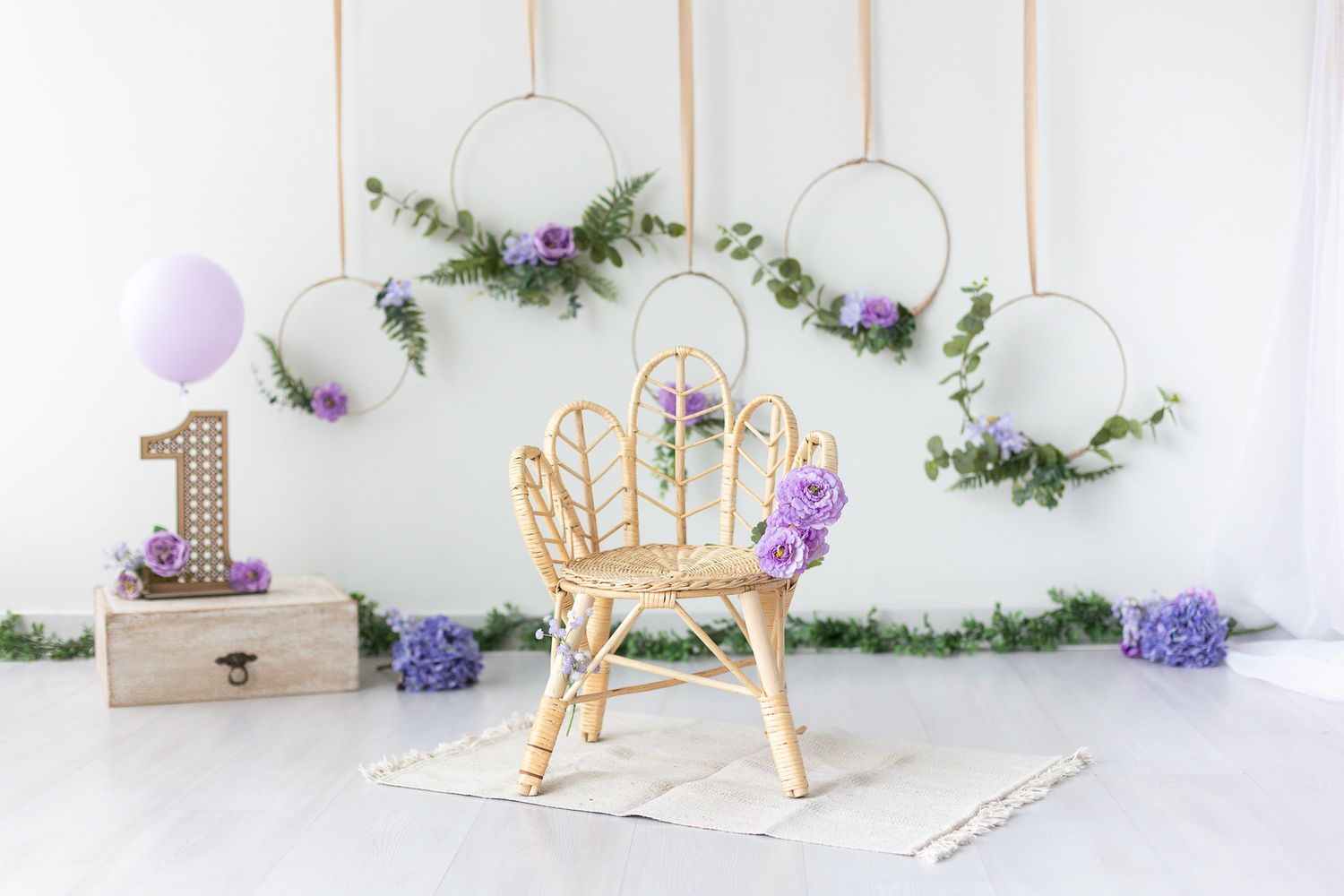 cake smash decoración min fotografía santiago de chile