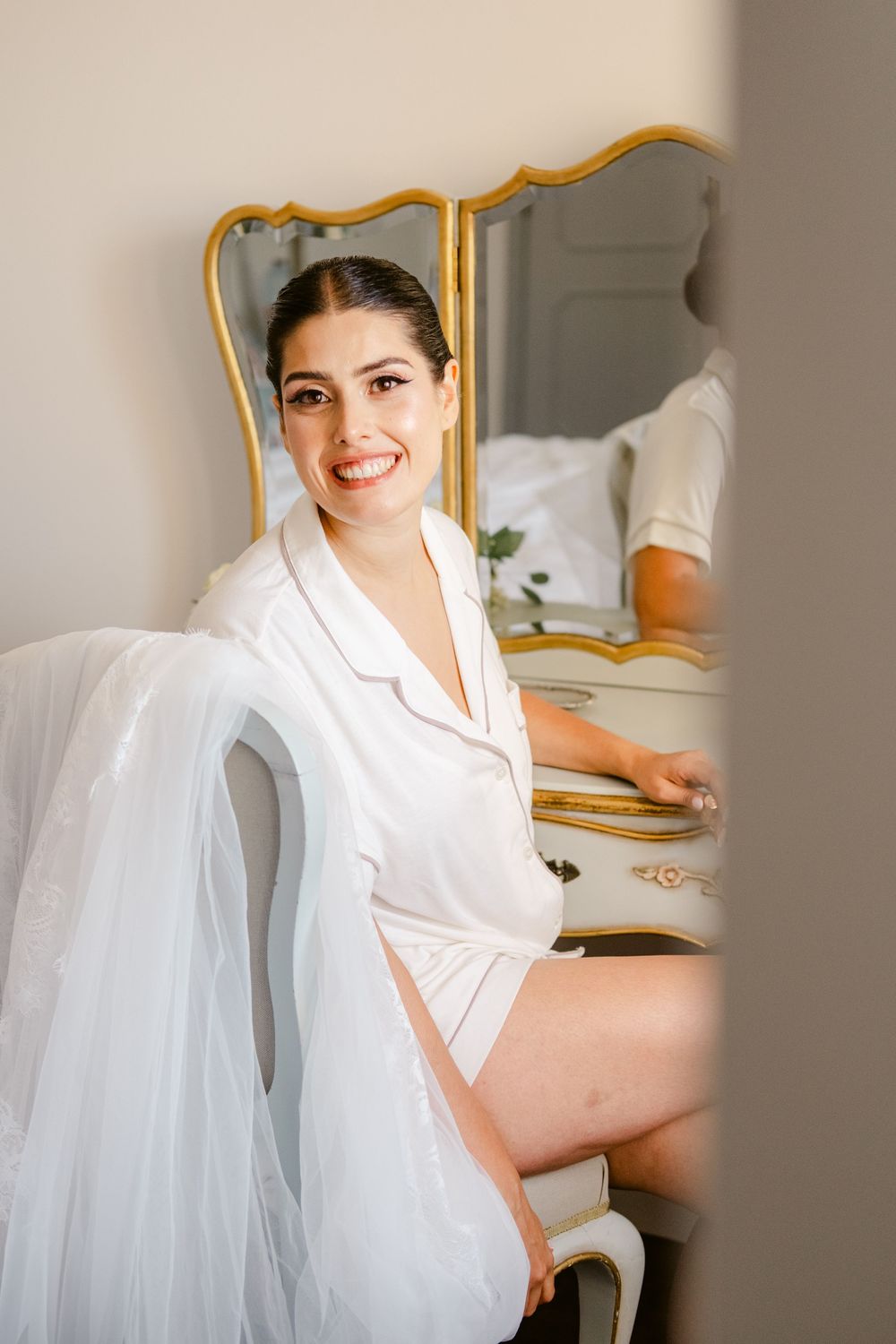 Bride preparation session photos