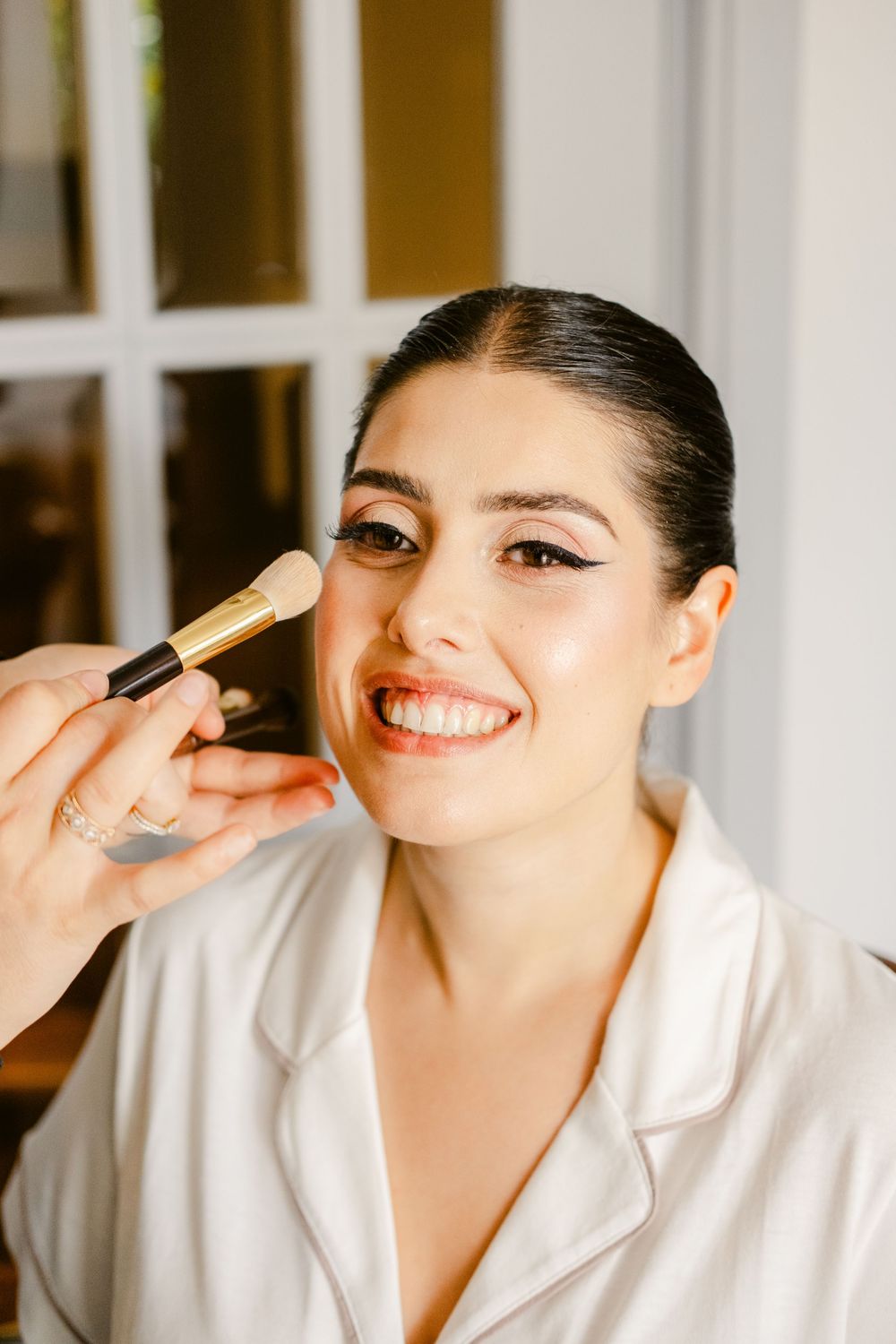 Bride preparation session photos