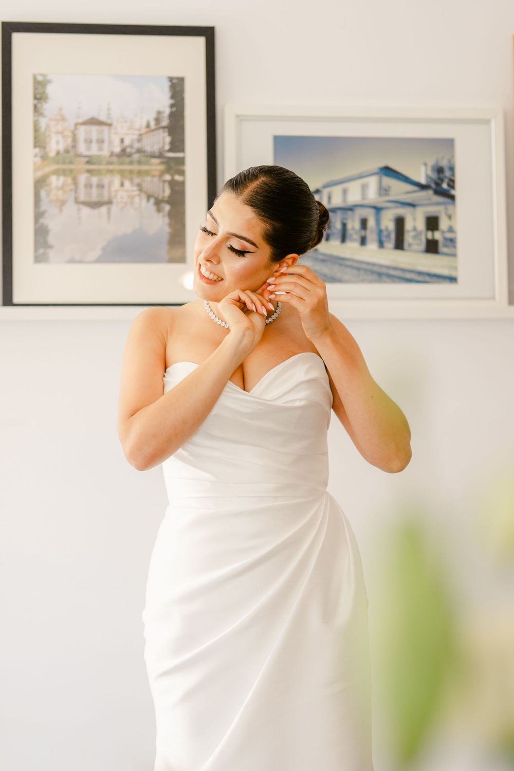 Bride preparation session photos