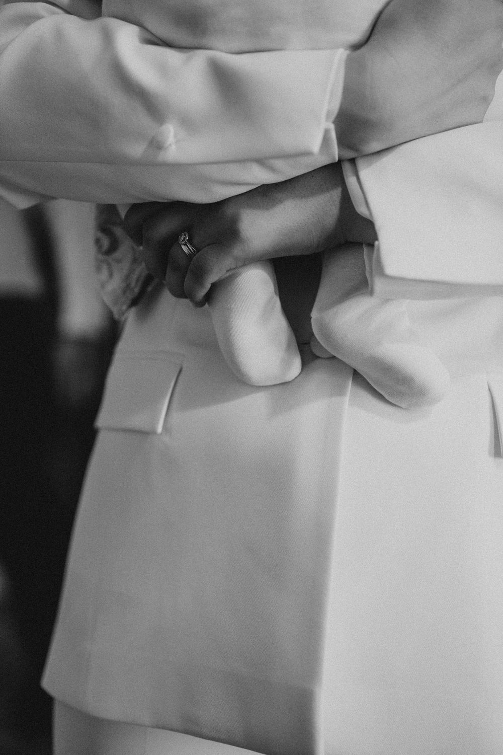 Abstract sequence showing white fabric folds and textures.