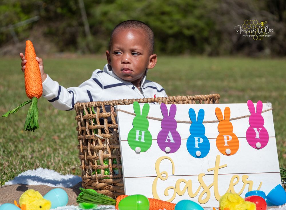 Kids photography, Easter, holiday