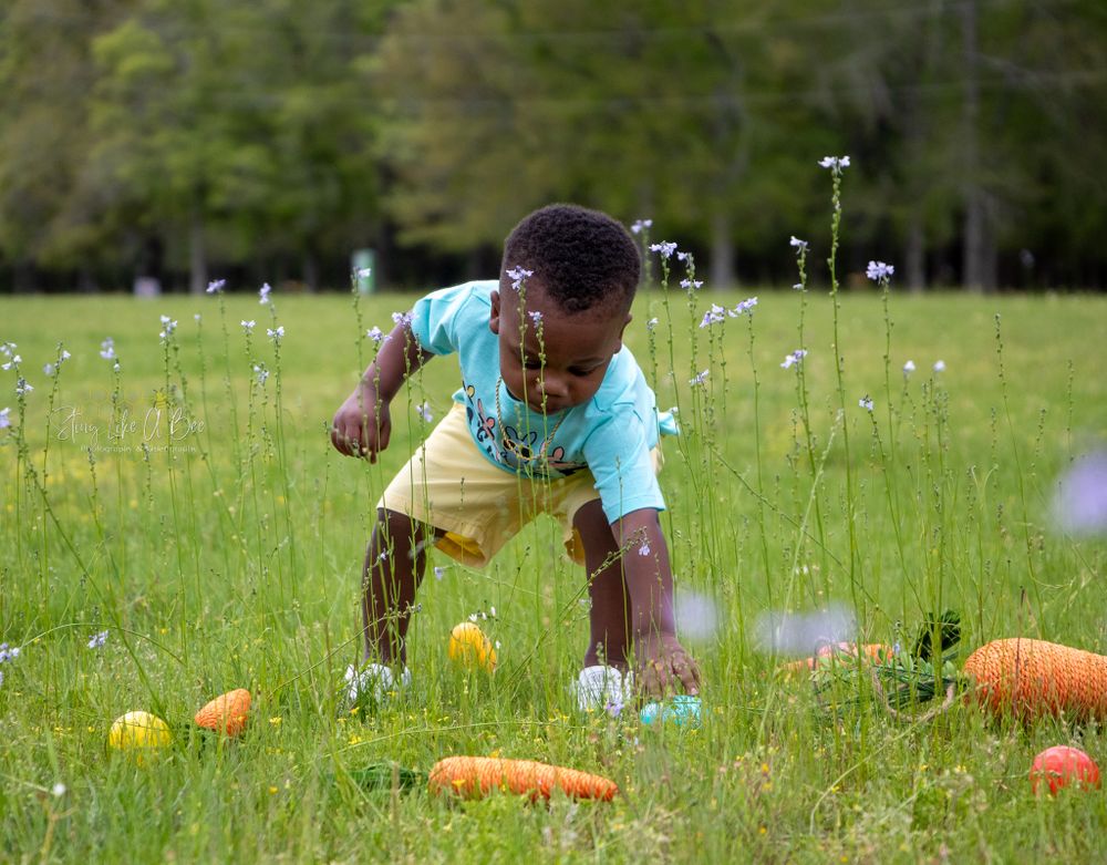 Kids photography, Easter, holiday