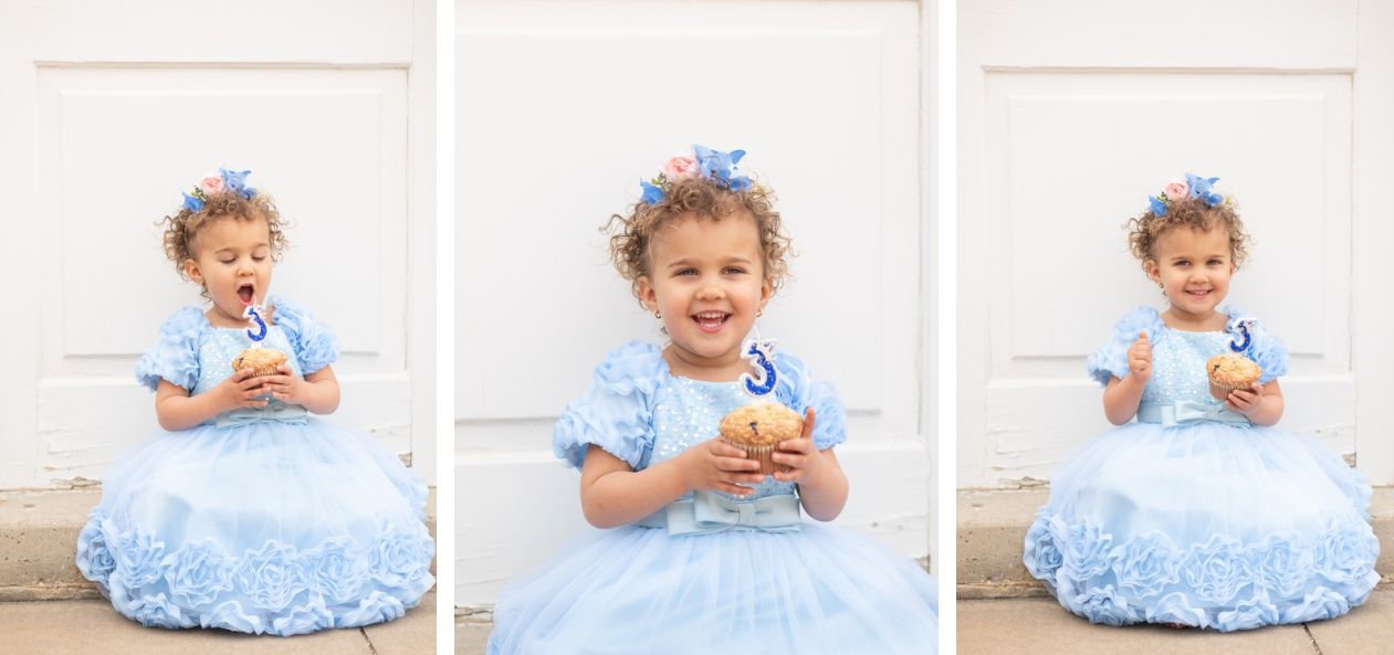 3rd Birthday Girl and Family Session with Grandparents at Frank Philips Home by Bartlesville Photographer Kristi Bray