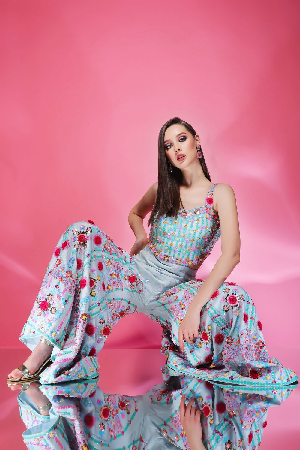 A garment fashion shoot at delhi best Aperture7studios