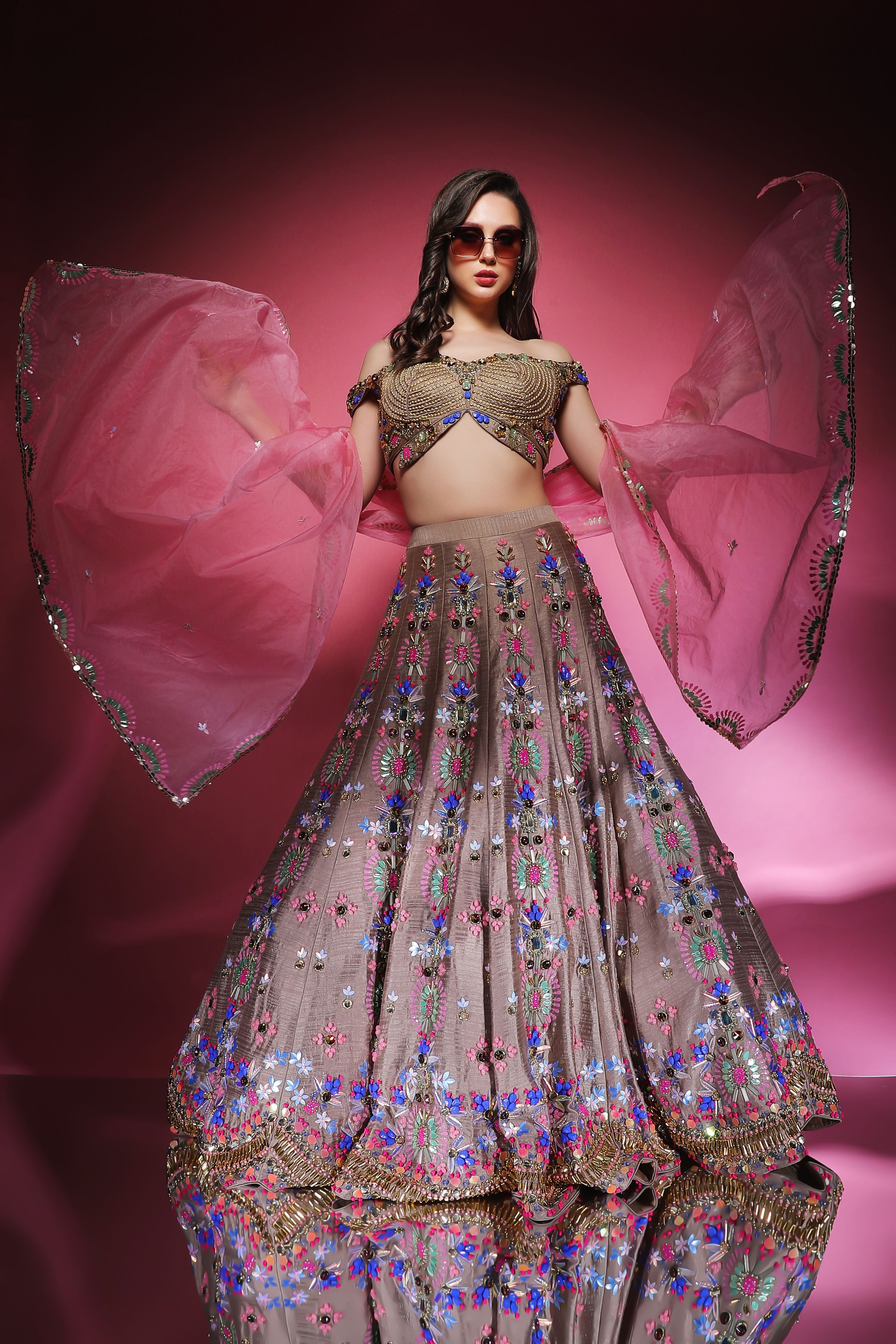 A garment fashion shoot at delhi best Aperture7studios