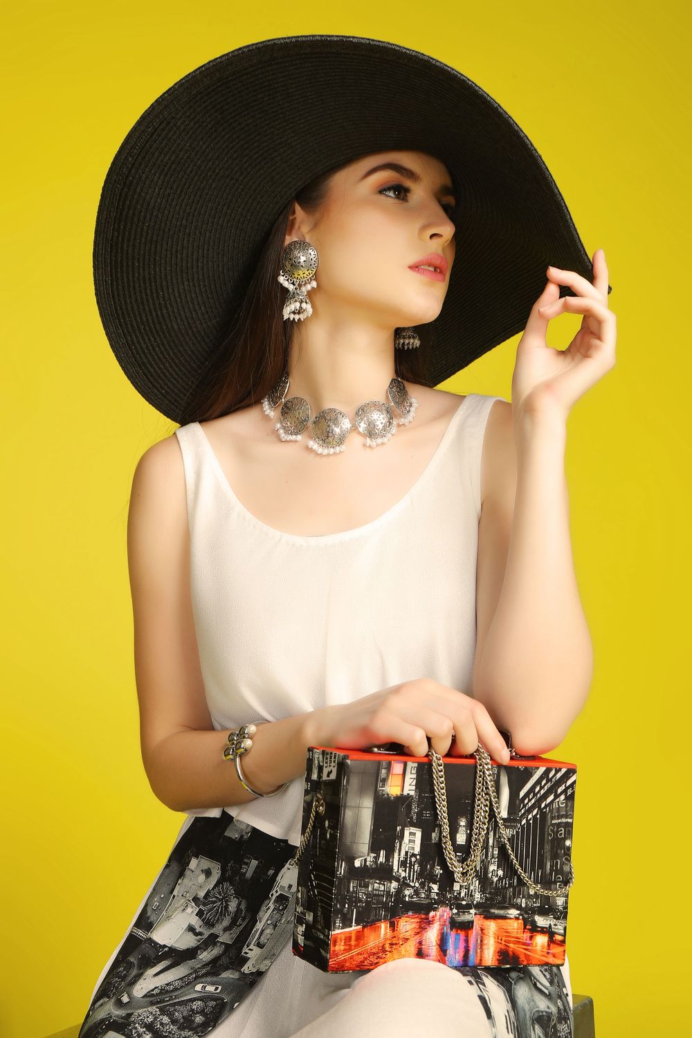 A garment fashion shoot at delhi best Aperture7studios